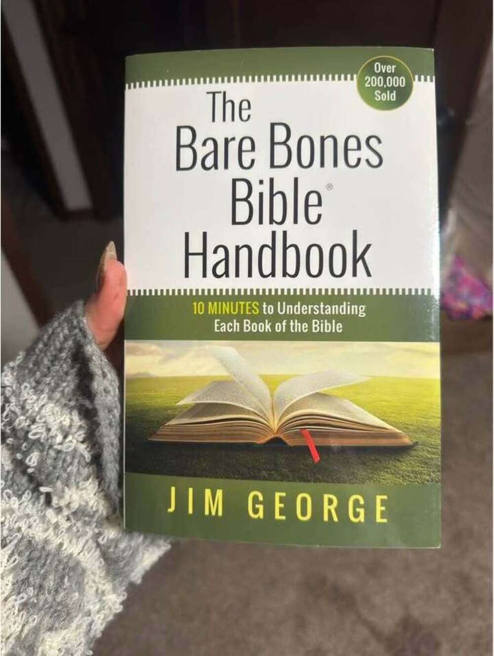 The Bare Bones Bible Handbook by Jim George Paperback (2 copies)